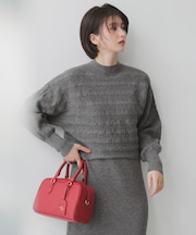 【2SET】ニット ボレロ × ワンピース セット