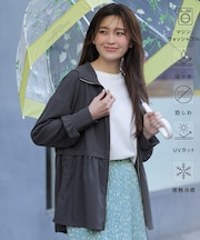 ラッシュガード ジップアップフーディー