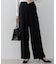 【VERY・CLASSY.・LEE掲載/セットアップ対応】トリアセダブルジョーゼット フルレングス パンツ
