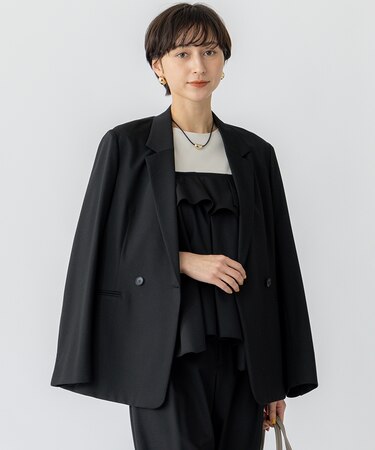 【Oggi3月号掲載/セットアップ対応】 ライトクロス ジャケット