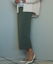 【洗える】コンフォートストレッチ ニット タイト スカート