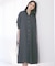 【SLOW/一部店舗限定】タンブラーコットンブロード シャツワンピース