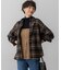 【洗える】ブラッシュド ビエラチェック シャツ