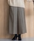 ラメミックスツイード クロップド パンツ