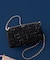 GIOLICAツイード シリンダー ショルダーバッグ