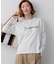 Ca marche ロゴ ロングTシャツ