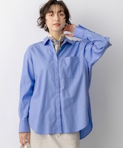 【Oggi掲載・見上愛さん着用】CANCLINI シャーティング ルーズフィットシャツ