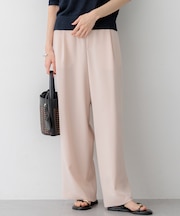 【WEB&一部店舗限定】ストレッチジョーゼット ワイドパンツ