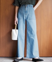 【見上愛さん着用】23区DENIM サマー ベイカーパンツ