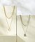 【WEB&一部店舗限定】アシンメトリーチェーンコイン ネックレス