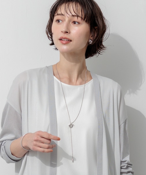 【好評につき追加/WEB&一部店舗限定】ミニトップラリエット ネックレス