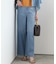 【SLOW/一部店舗限定】LIGHT DENIM  ワイド パンツ