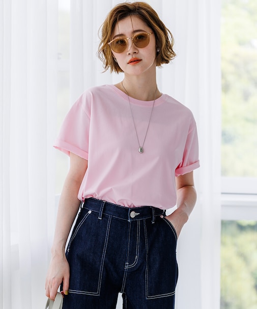 シルキータッチ ベーシック Tシャツ