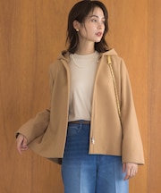 【2WAY】ウールモッサ ショートコート