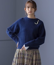 【手洗い可】フラッフィー ファーニット