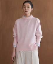 ウールカシミヤミックス ロールネックニット