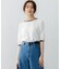 5分袖ニットＴシャツ