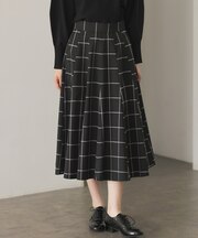 【ご好評につき追加販売】ハンサムツイルフレア スカート