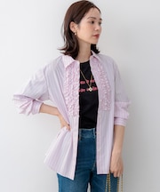 【Flower Collection】コンパクトシャーティング シャツ