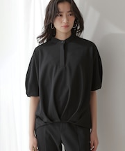 【WEB限定】ジョーゼットジャージードルマンスリーブ ブラウス