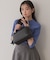 【ご好評につき新色追加・加藤ローサさん着用】ブロードノット2WAYソフトショルダー バッグ
