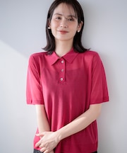シアーポロ ニット