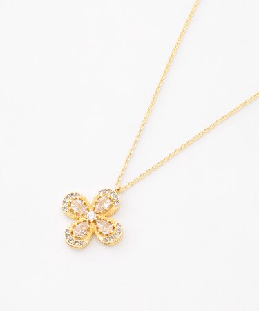 【ご好評につき追加販売】クローバービジューネックレス