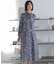 【WEB限定】ジュエルフラワープリント ワンピース