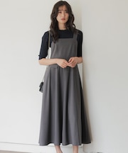 【ご好評につき追加予約・WEB限定】ウーステッドライク キャミワンピース
