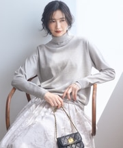 【美人LABコラボ】ブリングニット タートルネックプルオーバー