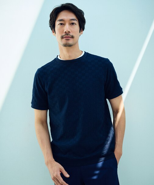 汗ばむ夏の最適解Tシャツ【吸水速乾 / シワになりにくい】【J.PRESS PREMIUM JERSEY】 リンクス Tシャツ