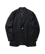 【定番】ペピンメリノサキソニー ブレザー / 金釦 / 3B / 総裏 / Authentic model