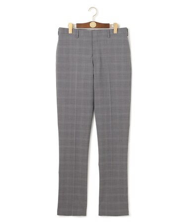 【Peppin Merino Comfort】【ウォッシャブル可 / 折り目加工】ファンシーチェック スラックス / ノータック