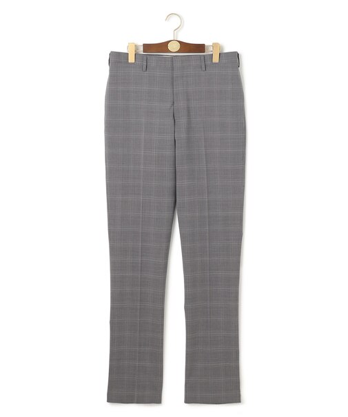 【Peppin Merino Comfort】【ウォッシャブル可 / 折り目加工】ファンシーチェック スラックス / ノータック