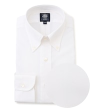 【定番】【PREMIUM PLEATS / 形態安定】ピンオックス ドレスシャツ / B.D.