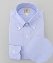 【Single Needle Tailoring / 形態安定】マイクログラフチェック シャツ / B.D.