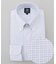 【PREMIUM PLEATS / 形態安定】スーピマコットンファンシーチェック ドレスシャツ / B.D.