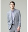 【ストレッチ / 洗える / 吸水速乾/ 接触冷感】【J.PRESS-POOL WOOL】ジャージーセットアップ ジャケット_25年モデル