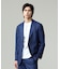 【ストレッチ / 洗える / 吸水速乾/ 接触冷感】【J.PRESS-POOL WOOL】ジャージーセットアップ ジャケット_25年モデル