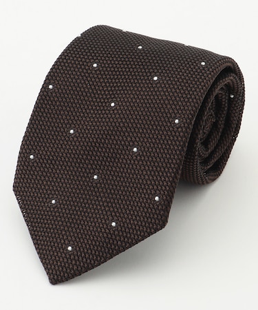 【JAPANESE SILK FRESCO TIE COLLECTION】ドット ネクタイ