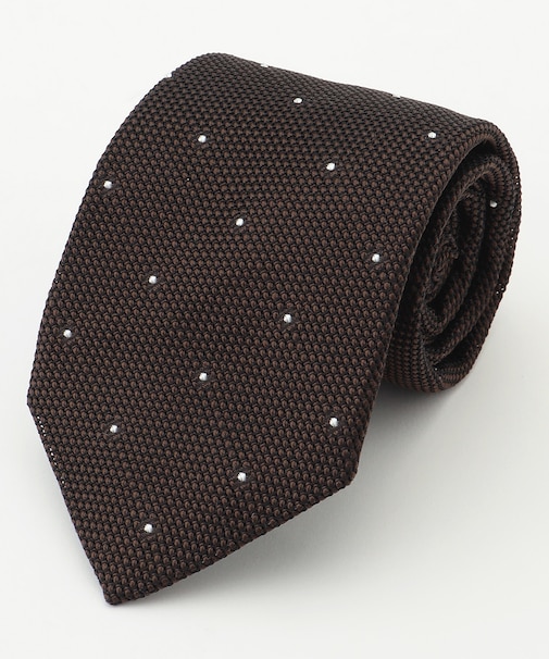 【JAPANESE SILK FRESCO TIE COLLECTION】ドット ネクタイ