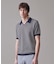 【HTBRID LINEN】スキッパーニット ポロシャツ