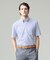 酷暑の清潔感もこれ一枚で【吸水速乾 / 抗菌防臭 / 防シワ】【J.PRESS OXFORD JERSEY】カノコインレイストライプ 半袖シャツ / B.D.