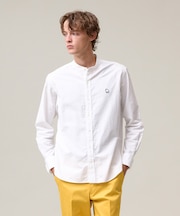 このさりげなさが大人気【IVY COLLECTION】【UNISEX】バックブルオックスガーメントダイ シャツ