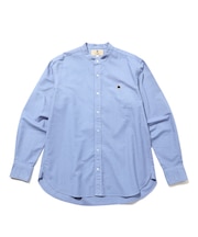 このさりげなさが大人気【IVY COLLECTION】【UNISEX】バックブルオックスガーメントダイ シャツ