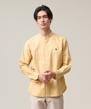 このさりげなさが大人気【IVY COLLECTION】【UNISEX】バックブルオックスガーメントダイ シャツ