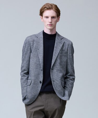 【セットアップ対応 / ストレッチ】SOFAニット ストレッチジャージー ジャケット