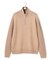 【KING SIZE】【Cash Lamb's Wool】ハーフジップ ニット_25年モデル