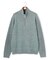 【KING SIZE】【Cash Lamb's Wool】ハーフジップ ニット_25年モデル