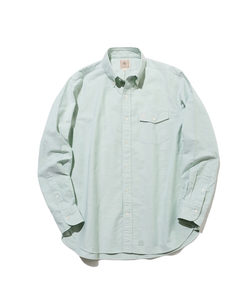 1枚で品よく決まる【選べる8色 / IVY SHIRTS】オックスフォードオーバル シャツ /B.D.